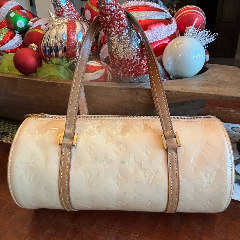 LOUIS VUITTON Vernis Bedford Papillon Handbag Bag Monogram